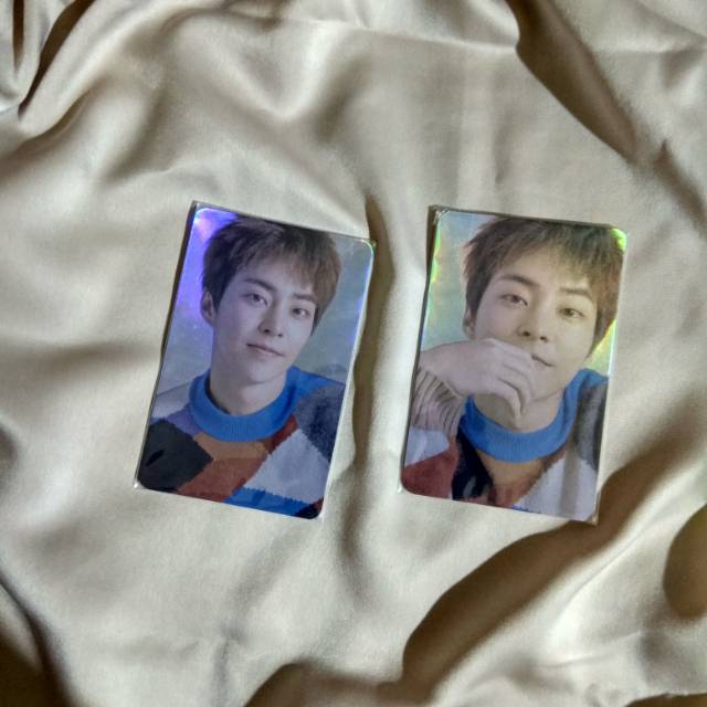EXO XIUMIN FLO PHOTOCARD V 2 HOLOGRAM