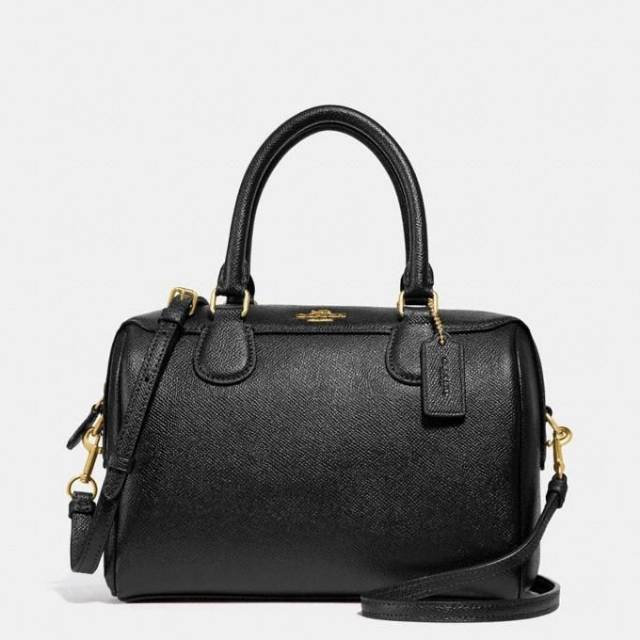 Coach Leather Mini Satchel Handbag