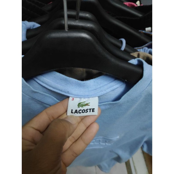 LACOSTE BIG LOGO (RARE) original