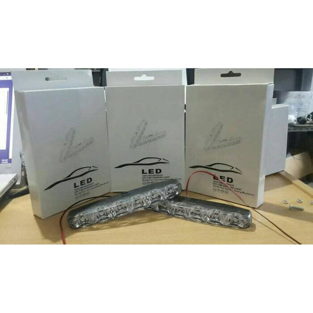 lampu led drl mobil agya/ayla