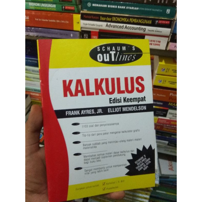 Kalkulus Edisi 4 by Frank Ayres (Schaum's)