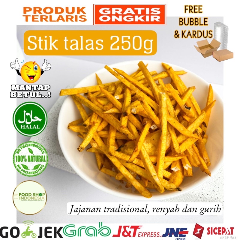 

Stik Tales Stik Talas 250g makanan ringan murah snack murah cemilan murah jajanan murah jajan snack oleh oleh murah enak berkualitas jajanan kekinian