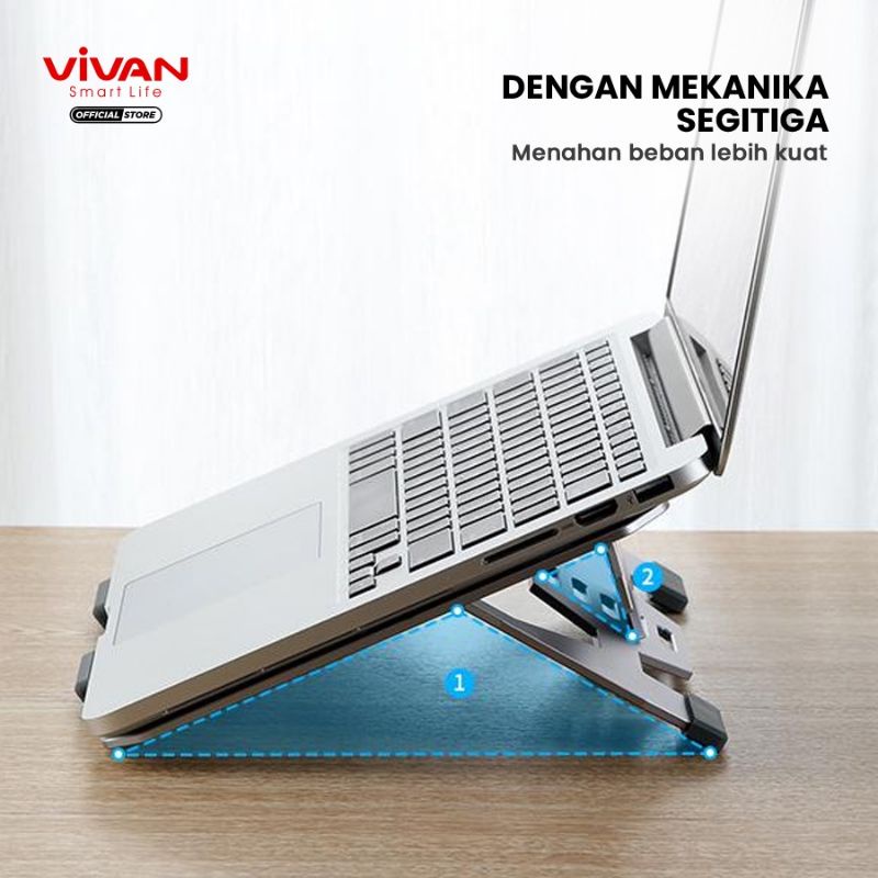 Vivan VLS02 Alluminium Alloy Laptop Cooling Stand