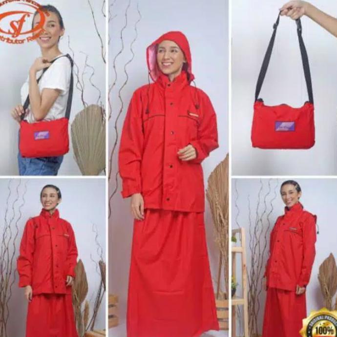 Jas hujan Sunflower women ( rok) M,L,XL