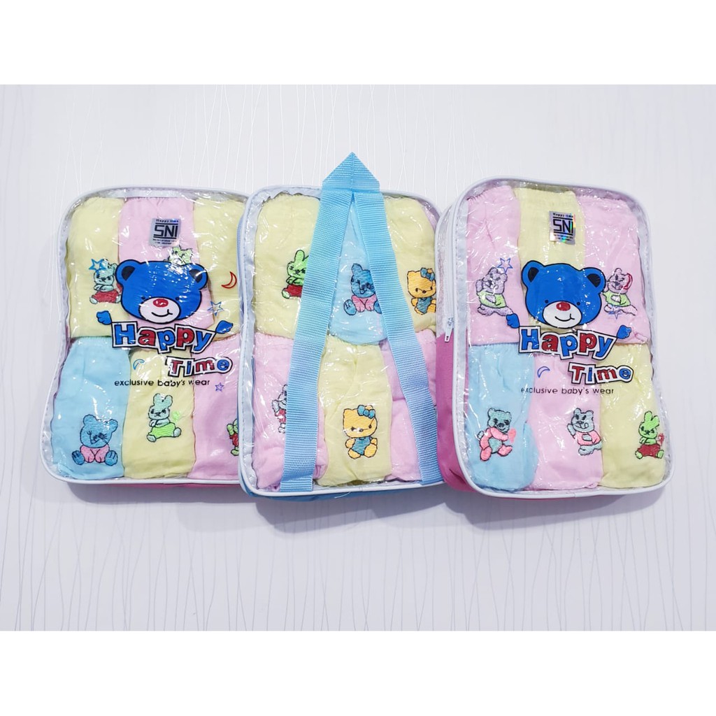 celana pop bayi unisex 12 pcs / celana pendek anak new born satu lusin