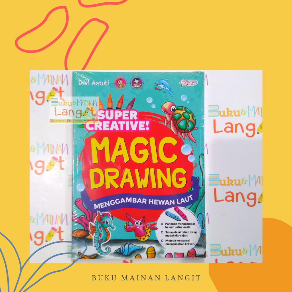 

SUPER CREATIVE! - MAGIC DRAWING MENGGAMBAR HEWAN LAUT
