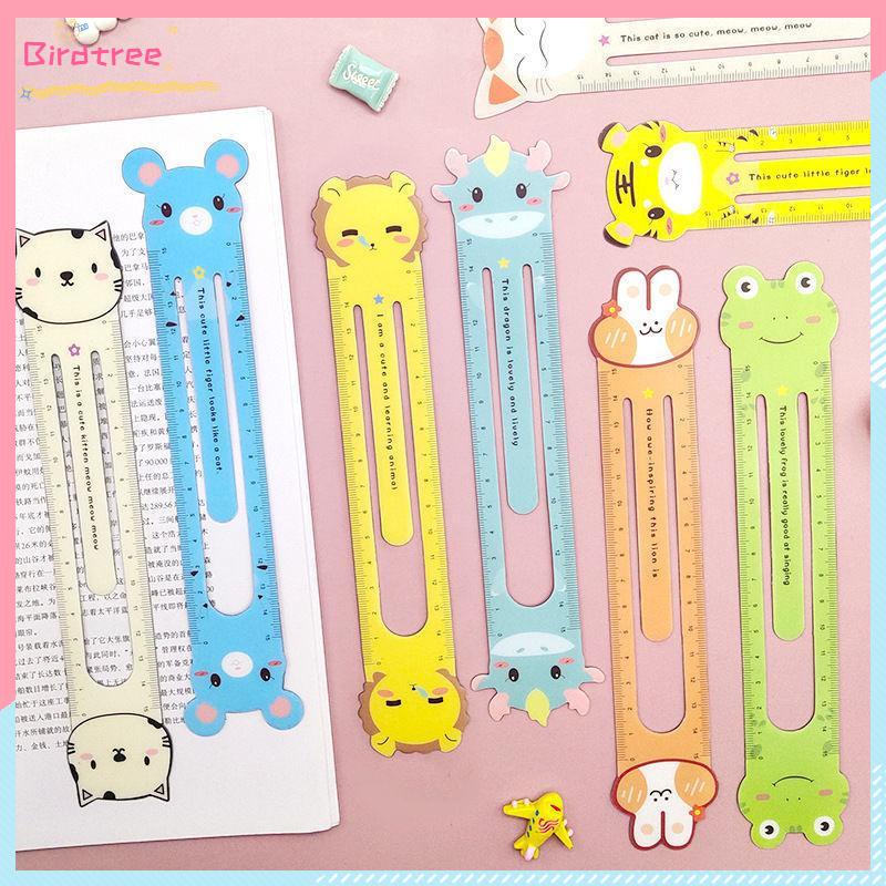 

[Readystock❤️COD]Penguasa Kreatif Skala 15 Cm Lucu Kartun Magnetik Lembut Penggaris Zodiak Bookmark Alat Tulis Siswa- BS