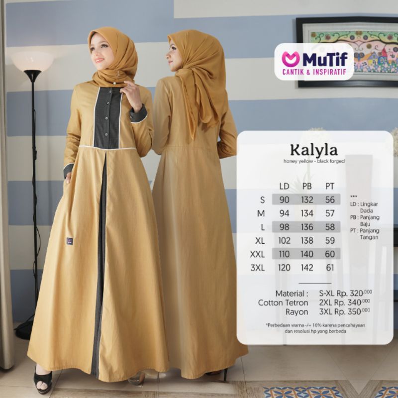 GAMIS TERBARU 2022 GAMIS MUTIF KALYLA GAMIS AYUMI