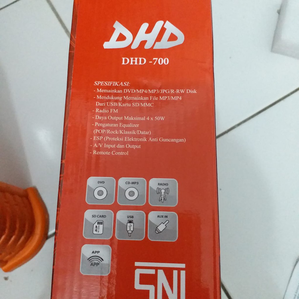 Single Din DHD - 700 Mobil Universal