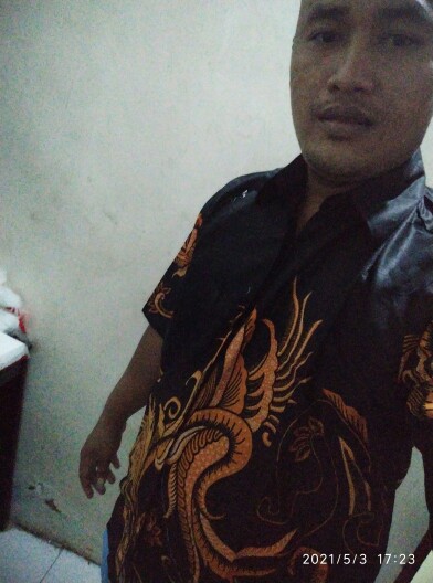 Kemeja Batik Pria Lengan Pendek Size M L Xl Xxl  Bswart Batik