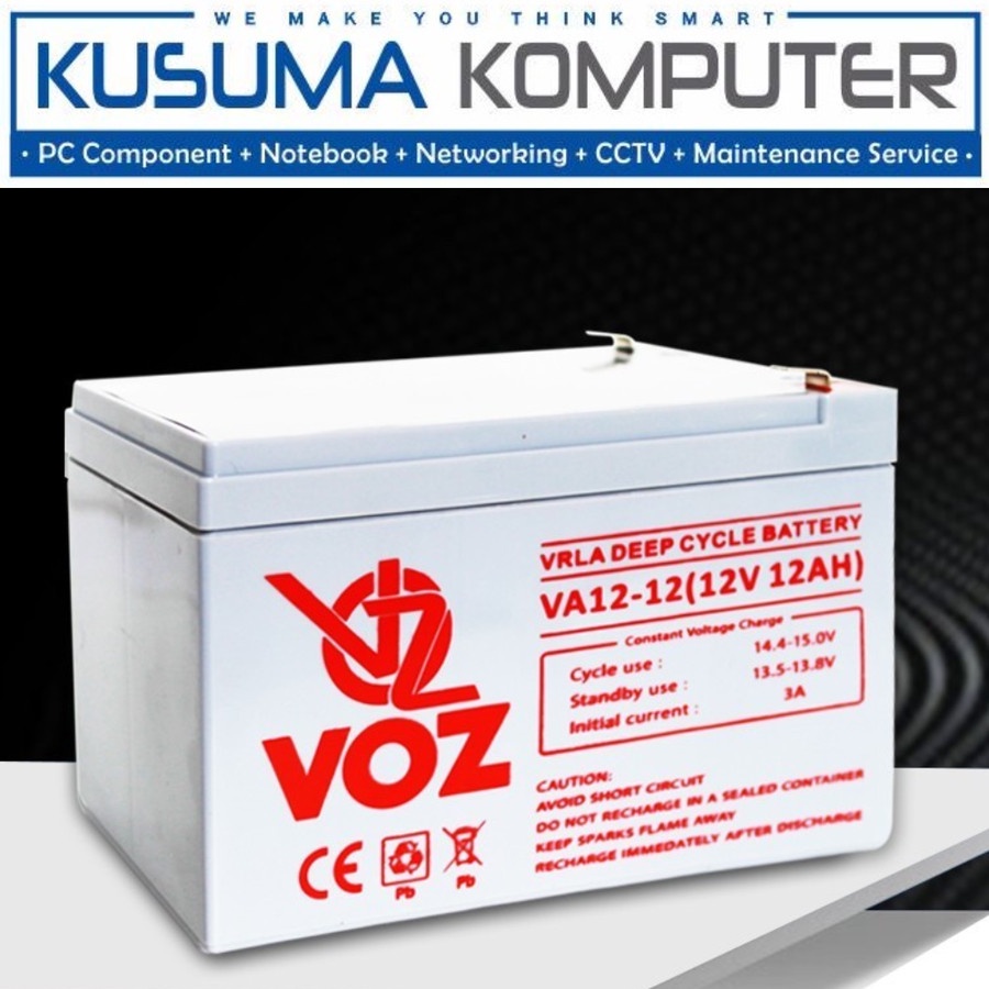 Baterai VOZ 12V 12A Deepcycle