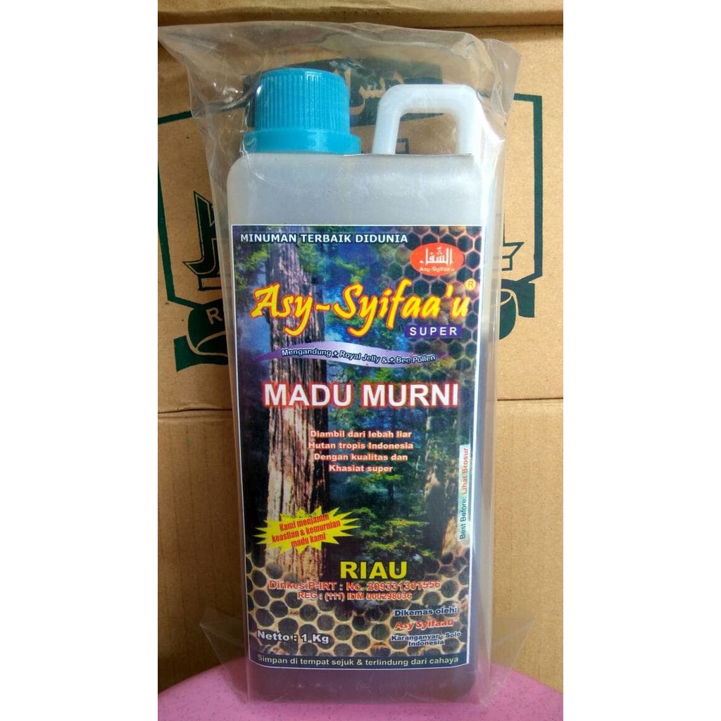 

Madu Riau Asy Syfauu Riau 1kg