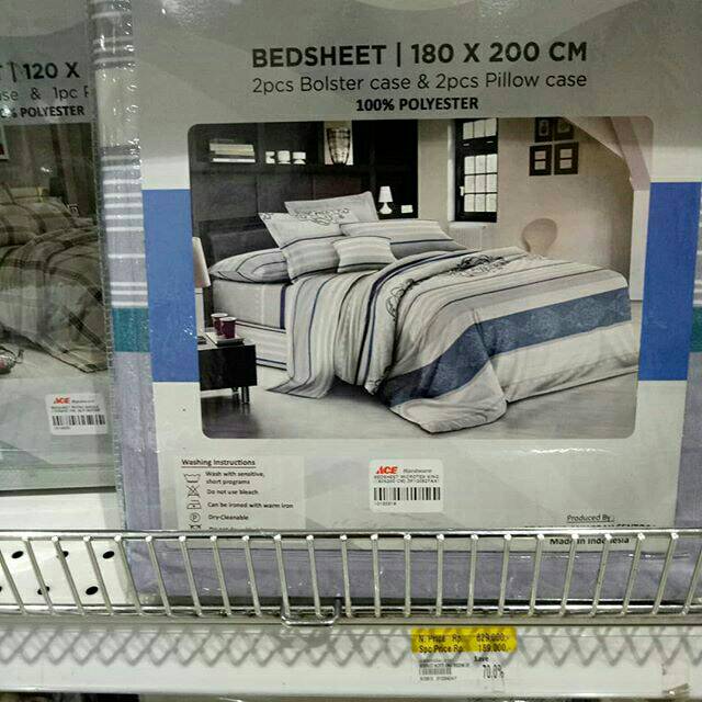 Sprei microtex ace hardware