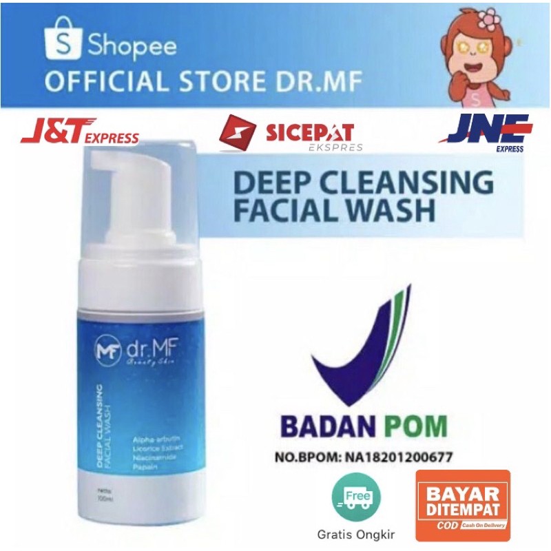 dr. MF Beauty Skin Deep Cleansing Facial Wash