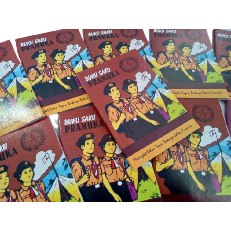 Buku SAKU PRAMUKA Cover Coklat