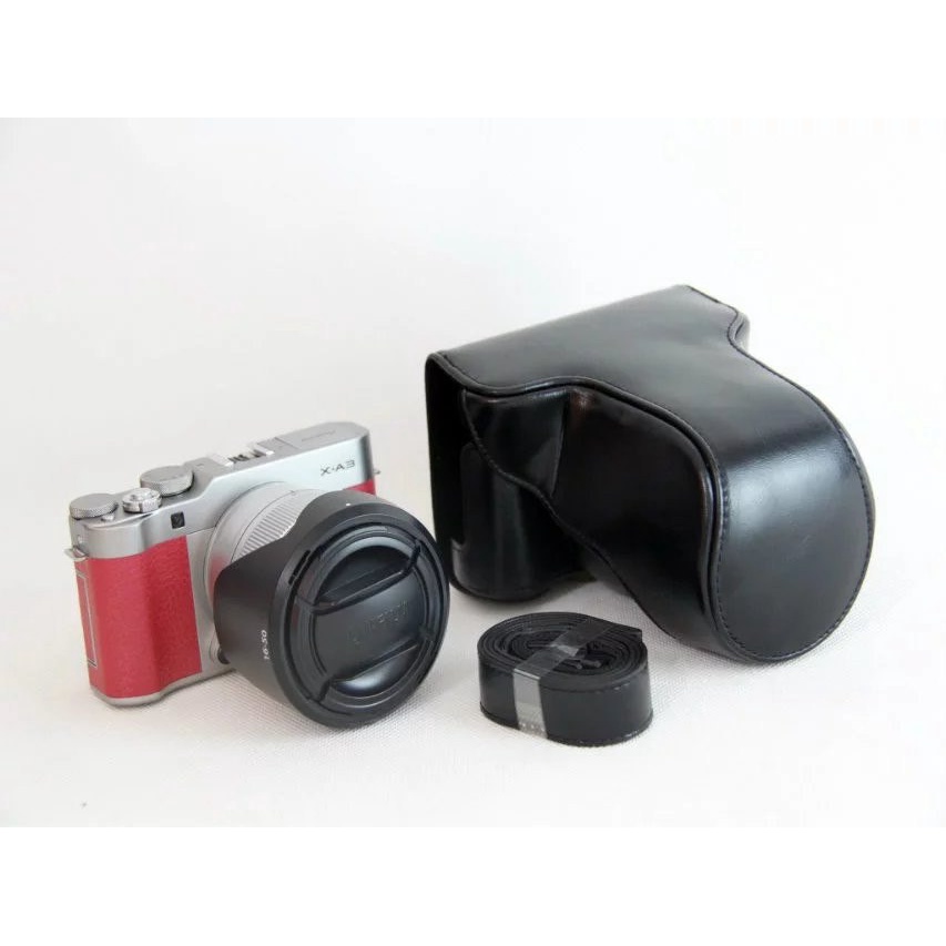 Cover leather case Fujifilm XA7 XA3 XA5 XA10 XA20 XA2 SARUNG KAMERA FUJI FILM