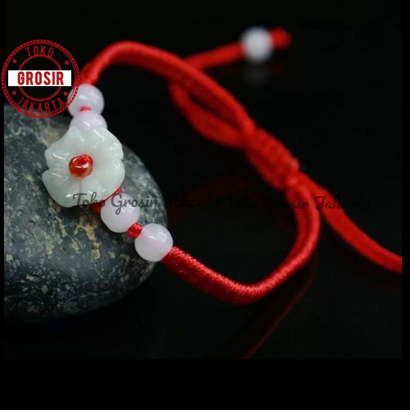 Gelang Pria Wanita Tali Merah Fhengsui Adjustable