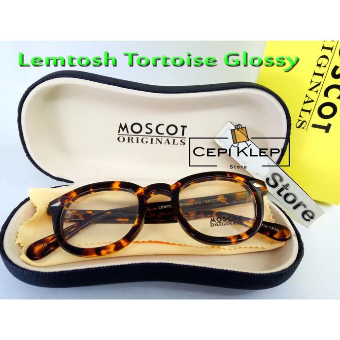 Kacamata Frame Moscot Lemtosh Tortoise - Lemtos Tortoise Promo