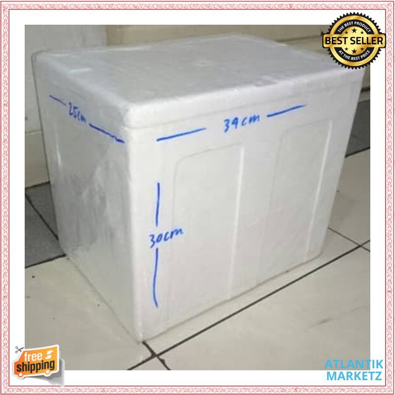 Styrofoam Box (34x25x30)