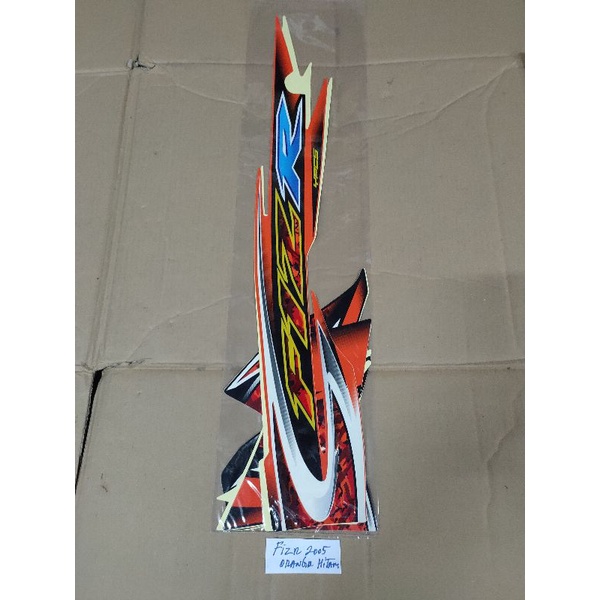 STRIPING FIZR 2005 FULL CLUTCH ORANGE HITAM