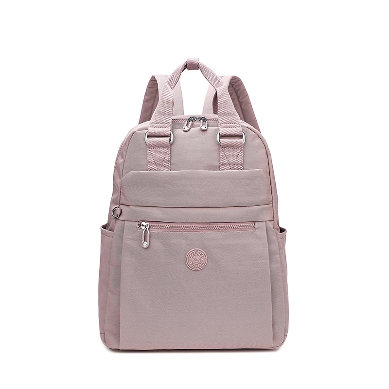Haruica Bag 80135 - Tas Ransel Wanita Laptop - Backpack Tas Sekolah-Light Purple