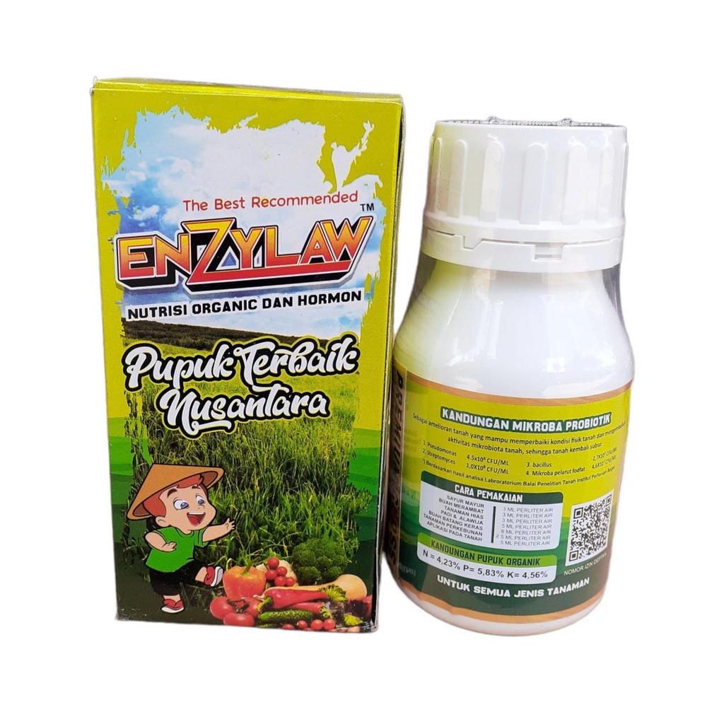 Enzylaw Nutrisi Organic Dan Hormon 250ml