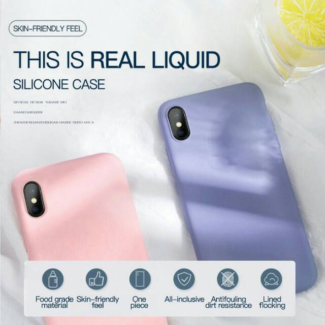 Case Softcase VIVO Y15 Rainbow Colour Liquid Silicon Anti Noda