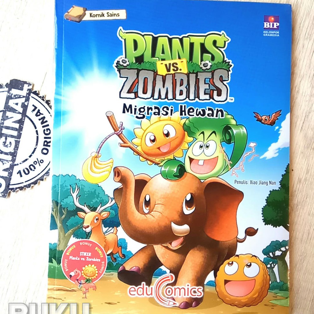 Educomics Plants Vs Zombies : Migrasi Hewan by Xiao Jiang Nan