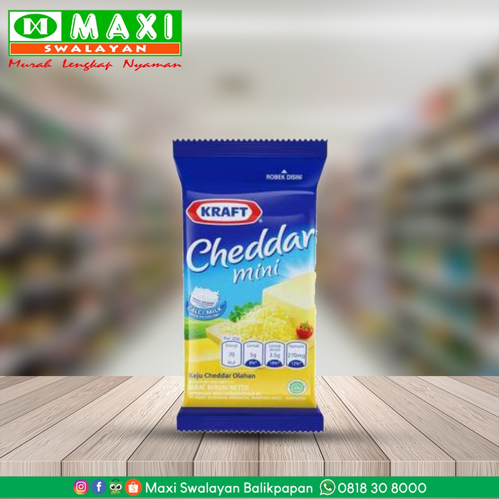 

Kraft Cheddar Mini 30gr