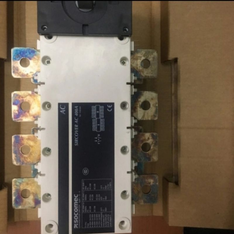 Change Over Switch/ Cos Socomec Sircover 4p 400A