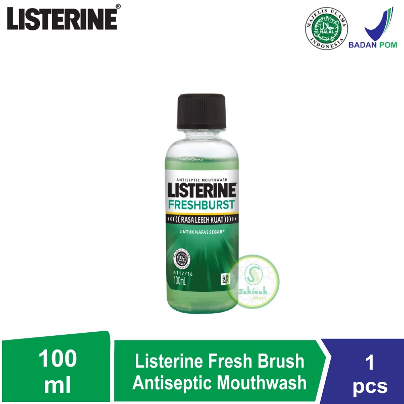 LISTERINE Fresh Burst Antiseptic Mouthwash / Obat Kumur Antiseptik 100ml