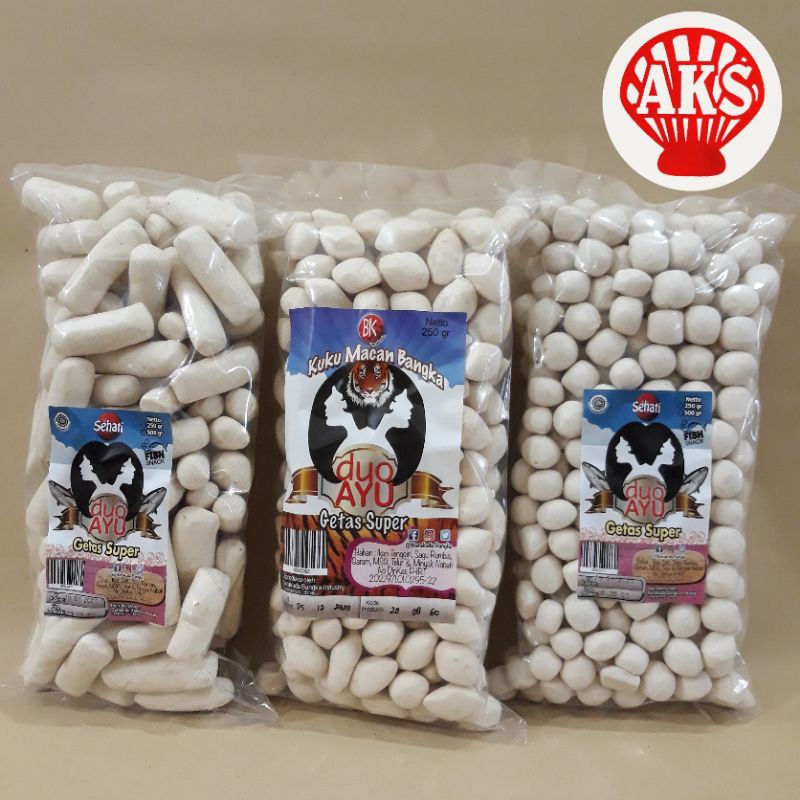 

Getas ikan Duo Ayu 250gr makanan khas Bangka