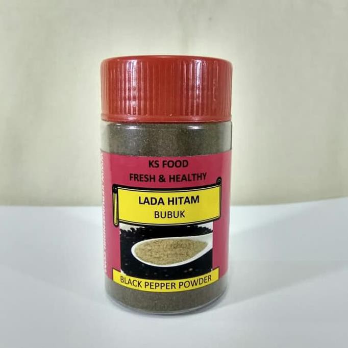 

BERKUALITAS! Lada Hitam Black Paper Bubuk Powder 70 gram