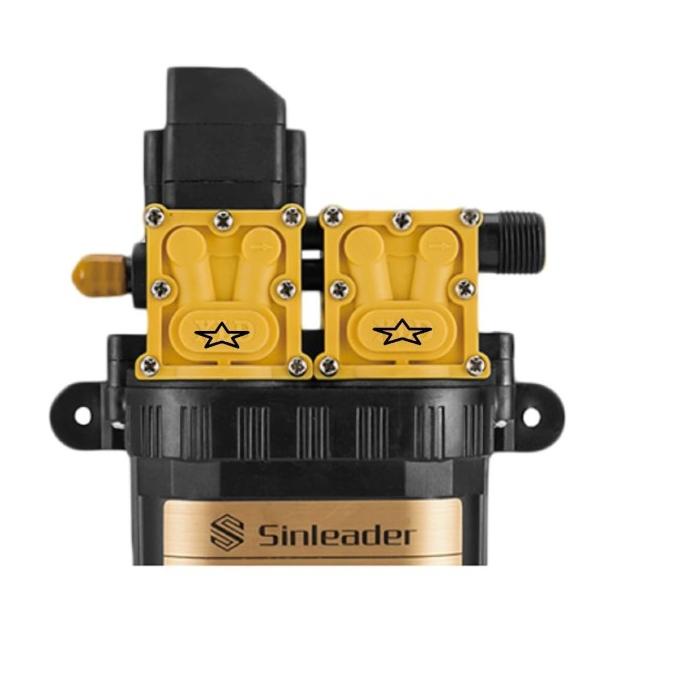 Pompa Dc 12V Sinleader Double Pump Motor Steam Misting Jet Cleaner