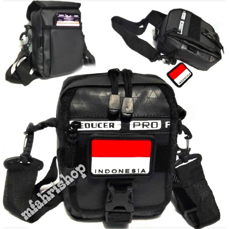 tas selempang tactical Army kecil tas hp sarung HP