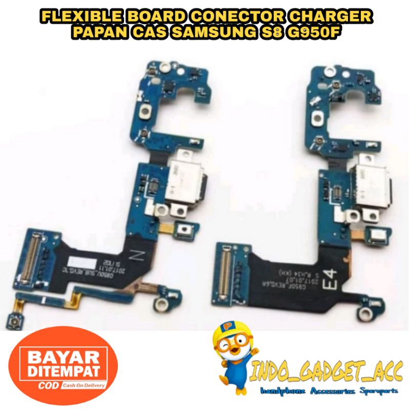 FLEXIBEL BOARD PAPAN SAMSUNG S8 G950F KONEKTOR CAS CHARGER MIC
