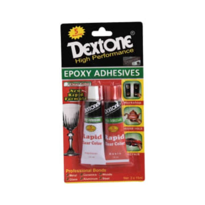 

Dextone Lem Epoxy 5 Menit 2x15 Ml
