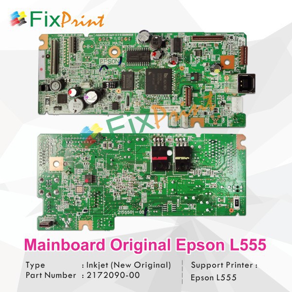 Original Board Printer Epson L555 Mainboard L555 Motherboard L555 New