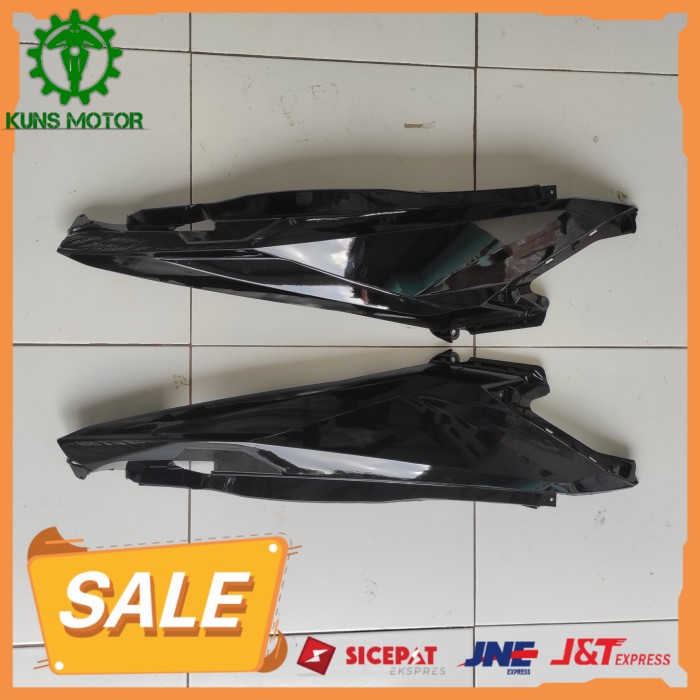 Termurah MURAH  COVER BODY KIRI KANAN VARIO TECHNO LED 125 - 150 2016 - 2017 HITAM TERLARIS Aufia Sp