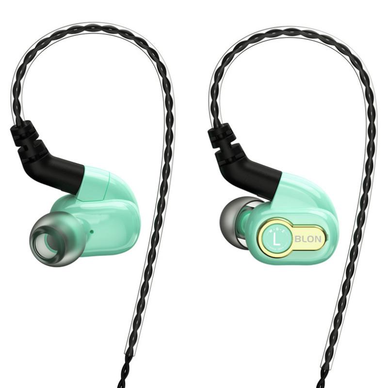 Blon Bl-05S Bl05S Earphone In Ear Hifi Generasi 3 Bahan Karbon Diafragma 10mm Untuk Olahraga