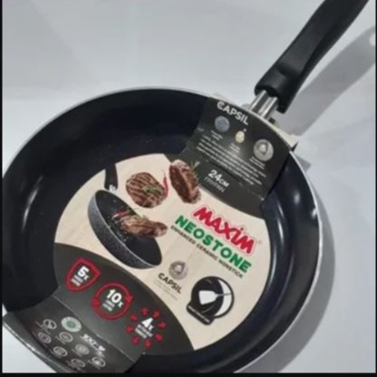 Maxim Neostone Frypan 24 cm Anti Lengket / Maxim Ceramic Neostone 24 cm