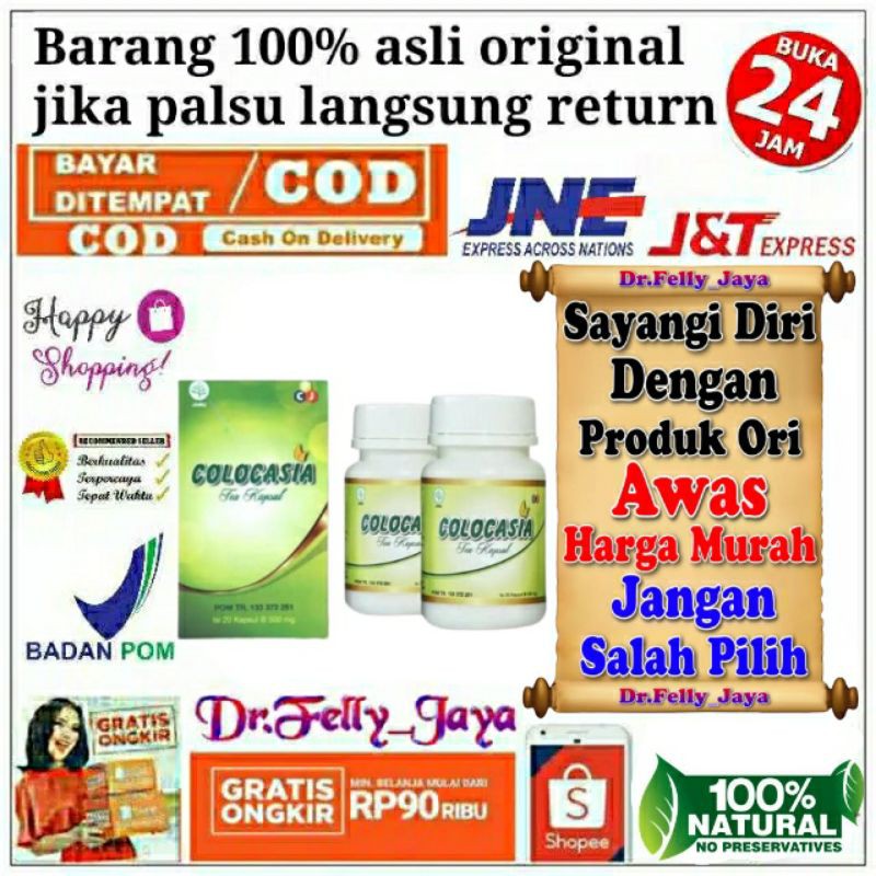 Colocasia asli original Obat Sendi Original Colocasia Resmi BPOM Termurah dijamin khasiatnya manjur