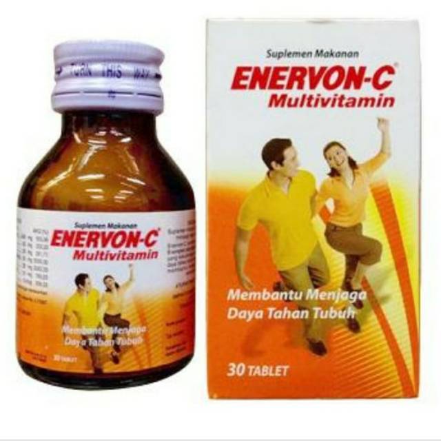 Jual ENERVON C ISI 30 KAPLET VITAMIN C Shopee Indonesia