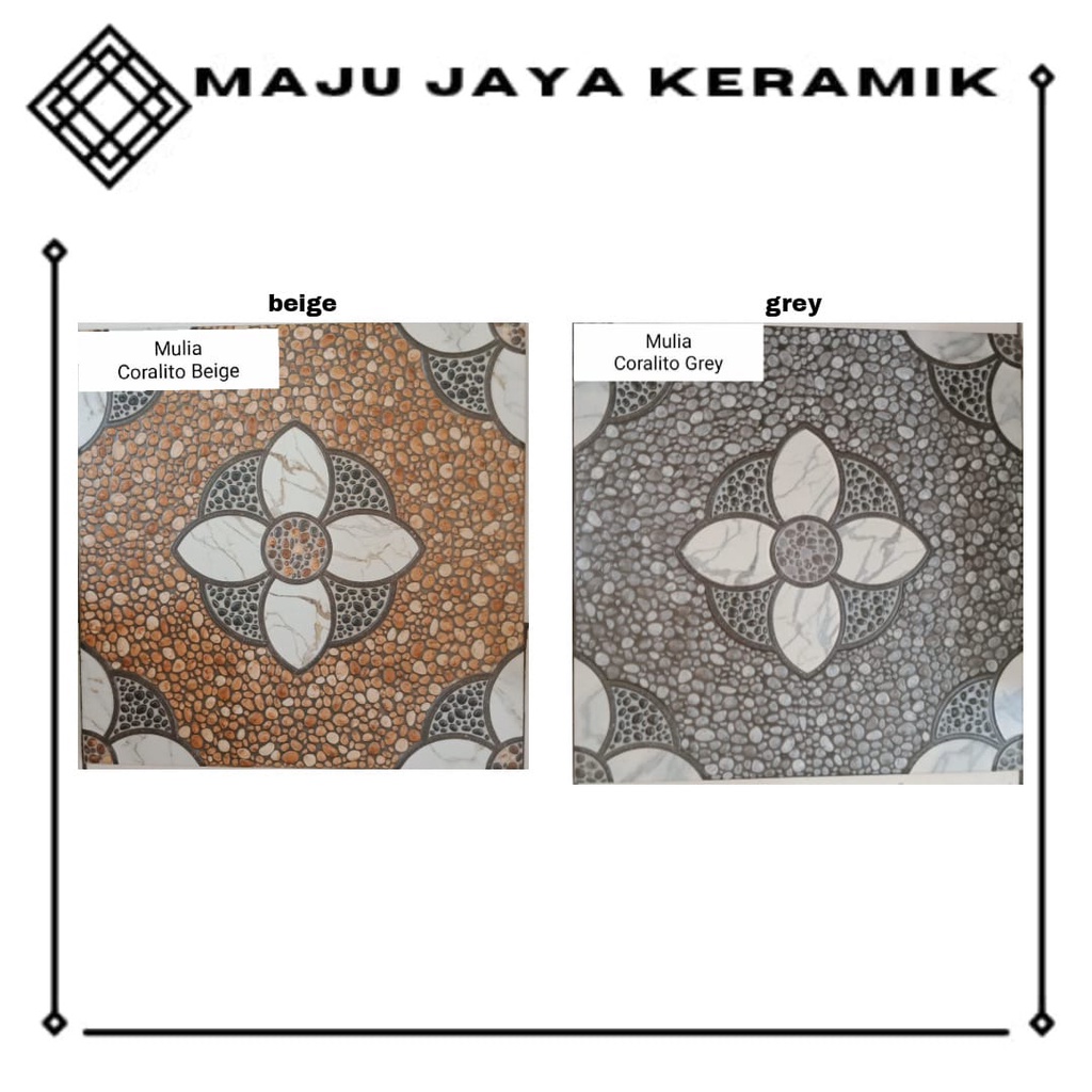 KERAMIK LANTAI 40X40 KASAR ABU CREAM | KERAMIK LANTAI TERAS 40X40 KASAR | KERAMIK LANTAI GARASI 40X40 KASAR | KERAMIK LANTAI BATU ALAM | KERAMIK LANTAI MOTIF BATU BUNGA | MULIA CORALITO