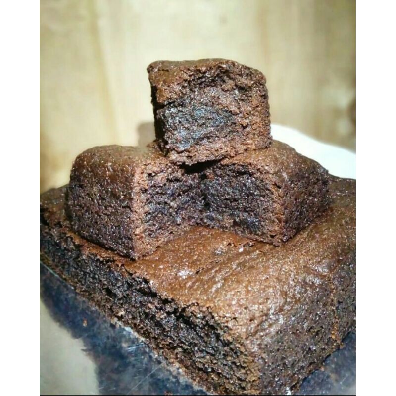 

Brownis Panggang Polos 20x20