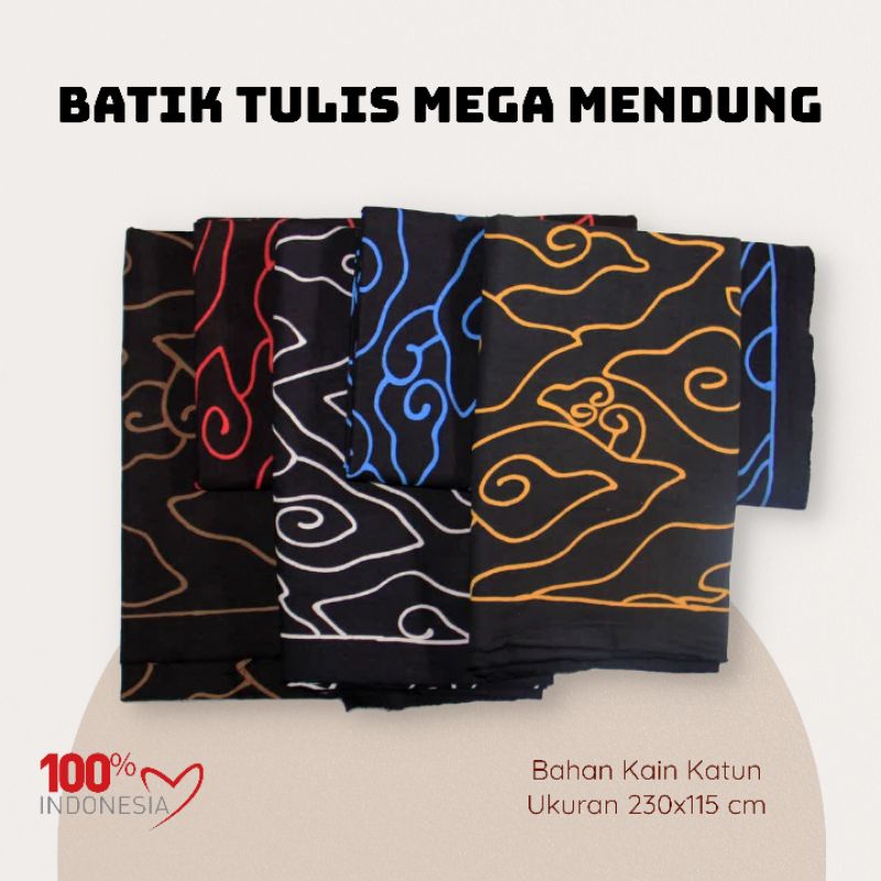BATIK TRUSMI KHAS CIREBON BAHAN TULIS MEGA MENDUNG MURAH BERKUALITAS