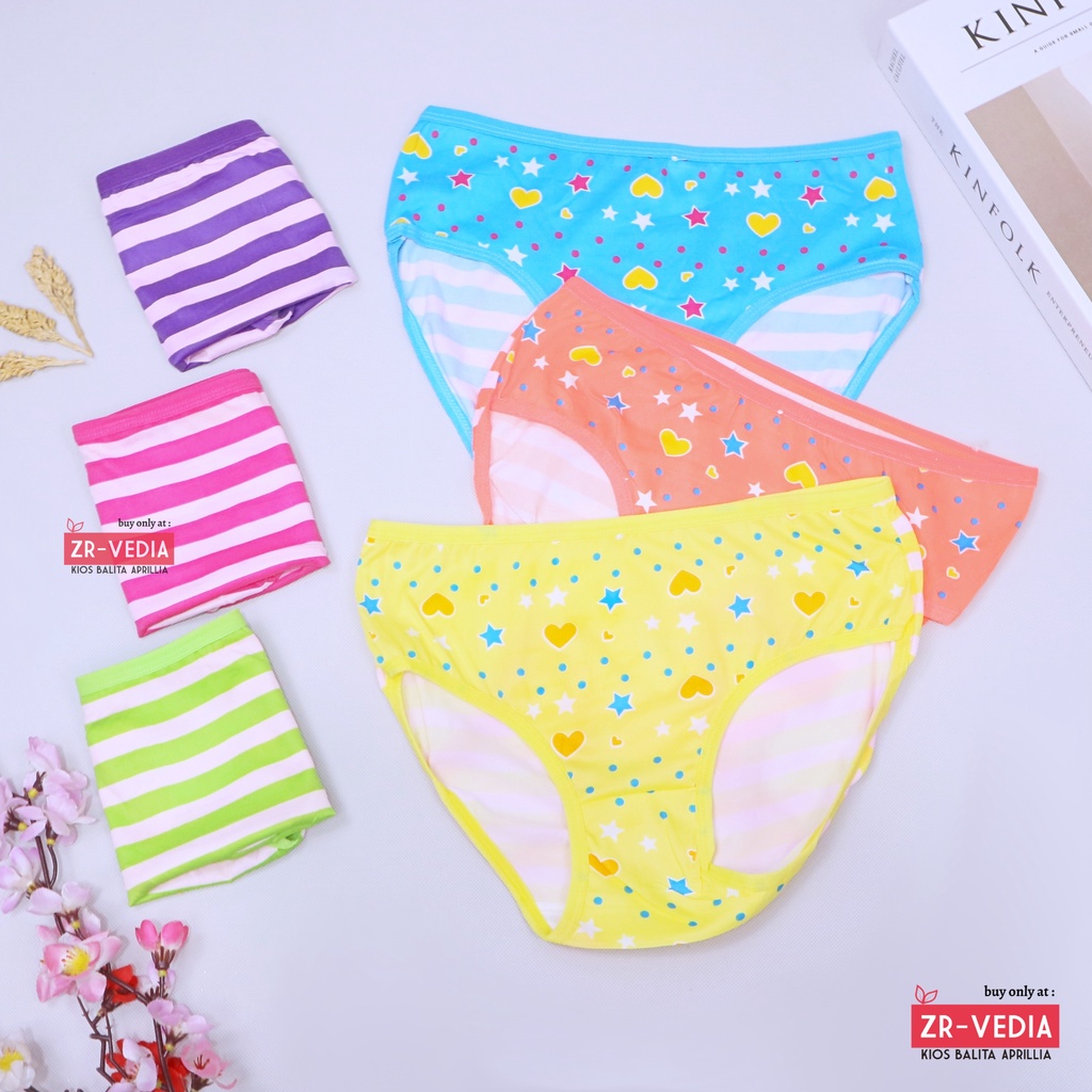 (ISI 3 PC) Celana Dalam uk Anak Perempuan Tanggung / Underwear Kids Remaja Pakaian Dalam Import