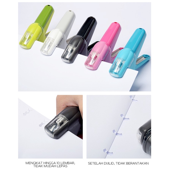 

Hawtho | KOKUYO Harinacs Hekter Staples tanpa jarum Original Japan Murah Baru