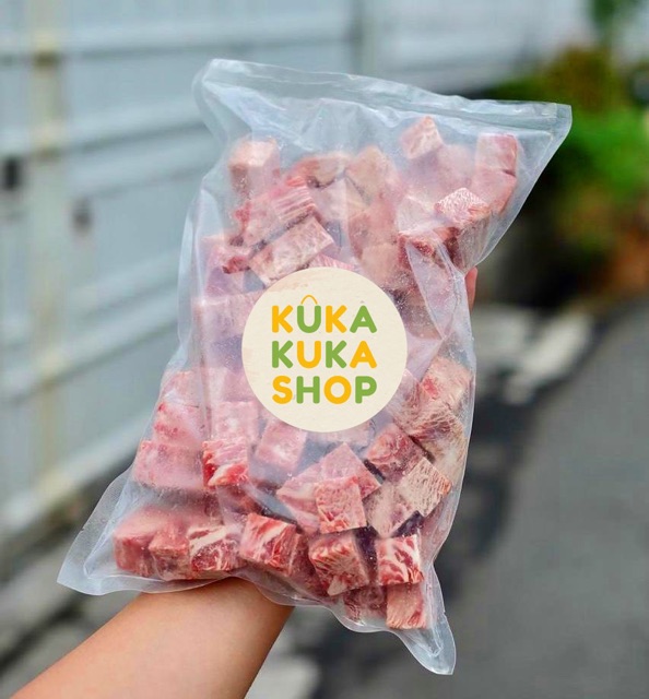 Daging Beef Wagyu Saikoro Cubes Meltique FRESH CUT! 250gr