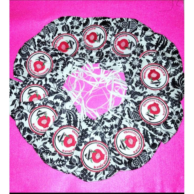 [Ningsih pemalang]masker ibi/masker batik ibi